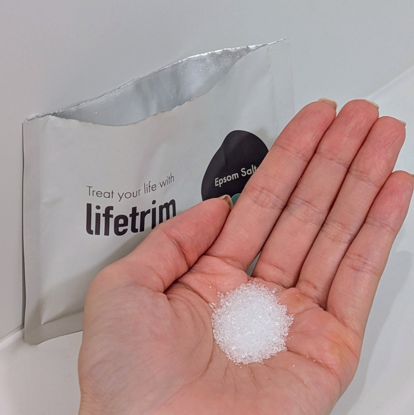 アロマエプソムソルト カーム/ライフトリム/無機塩系入浴剤を使ったクチコミ(2枚目)