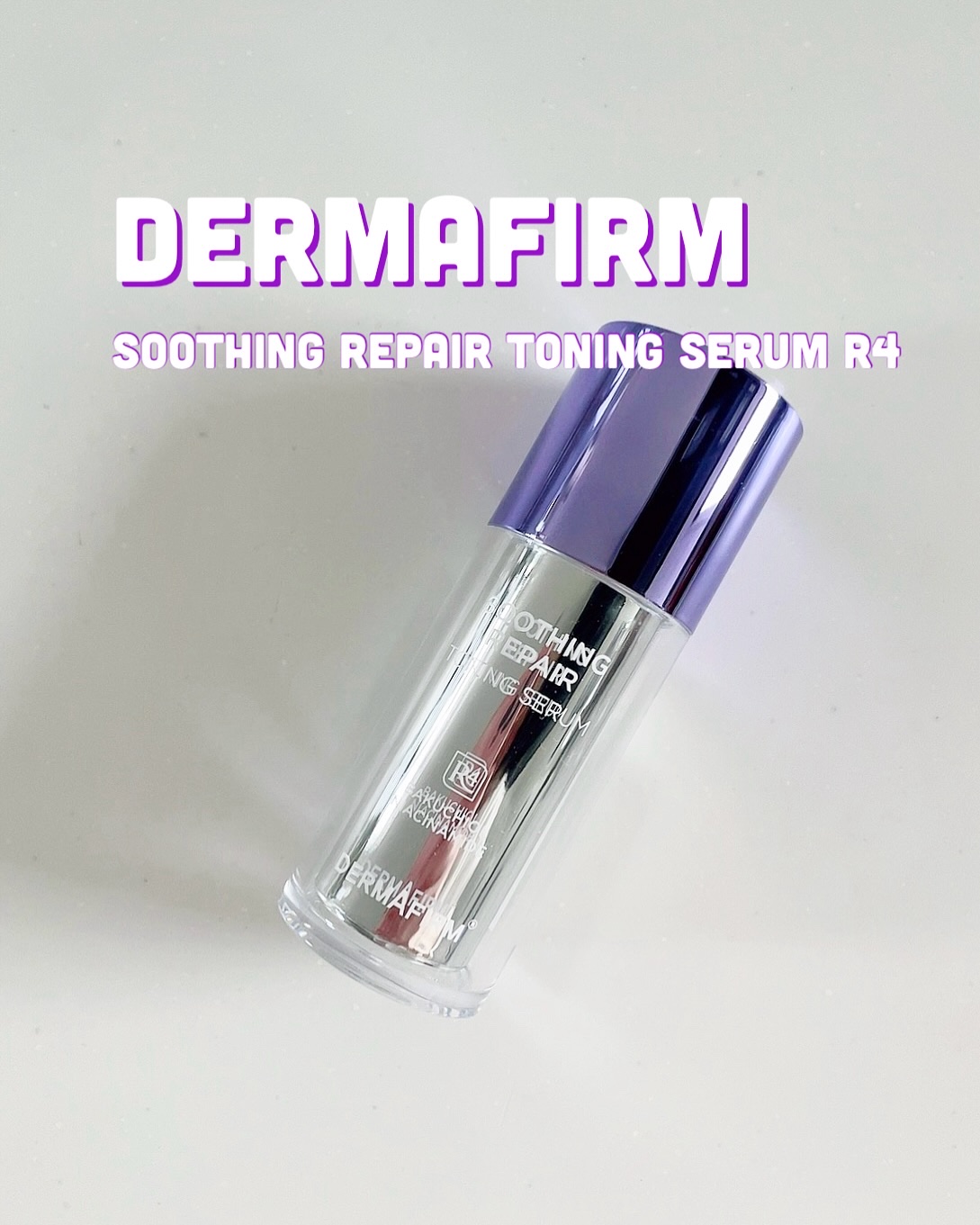 SOOTHING REPAIR TONING SERUM R4/ダーマファーム/美容液を使ったクチコミ（1枚目）