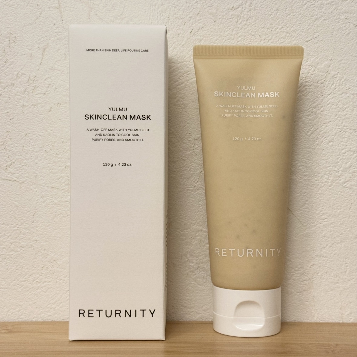 ユルムスキンクリーンパック/RETURNITY/洗い流すパック・マスクを使ったクチコミ（1枚目）