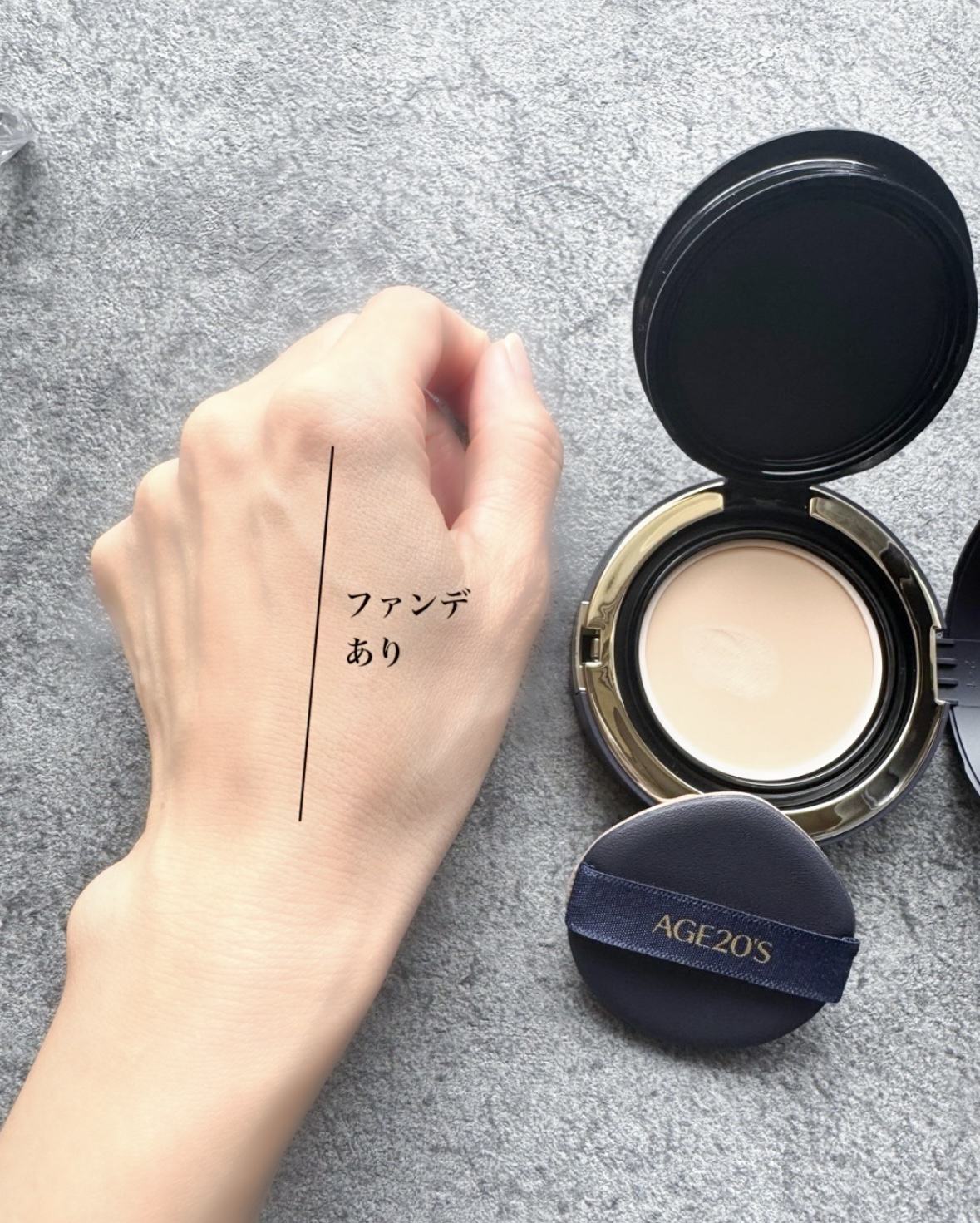 ヴェルヴェットラスティングパクト/AGE20’s/その他ファンデーションを使ったクチコミ（3枚目）