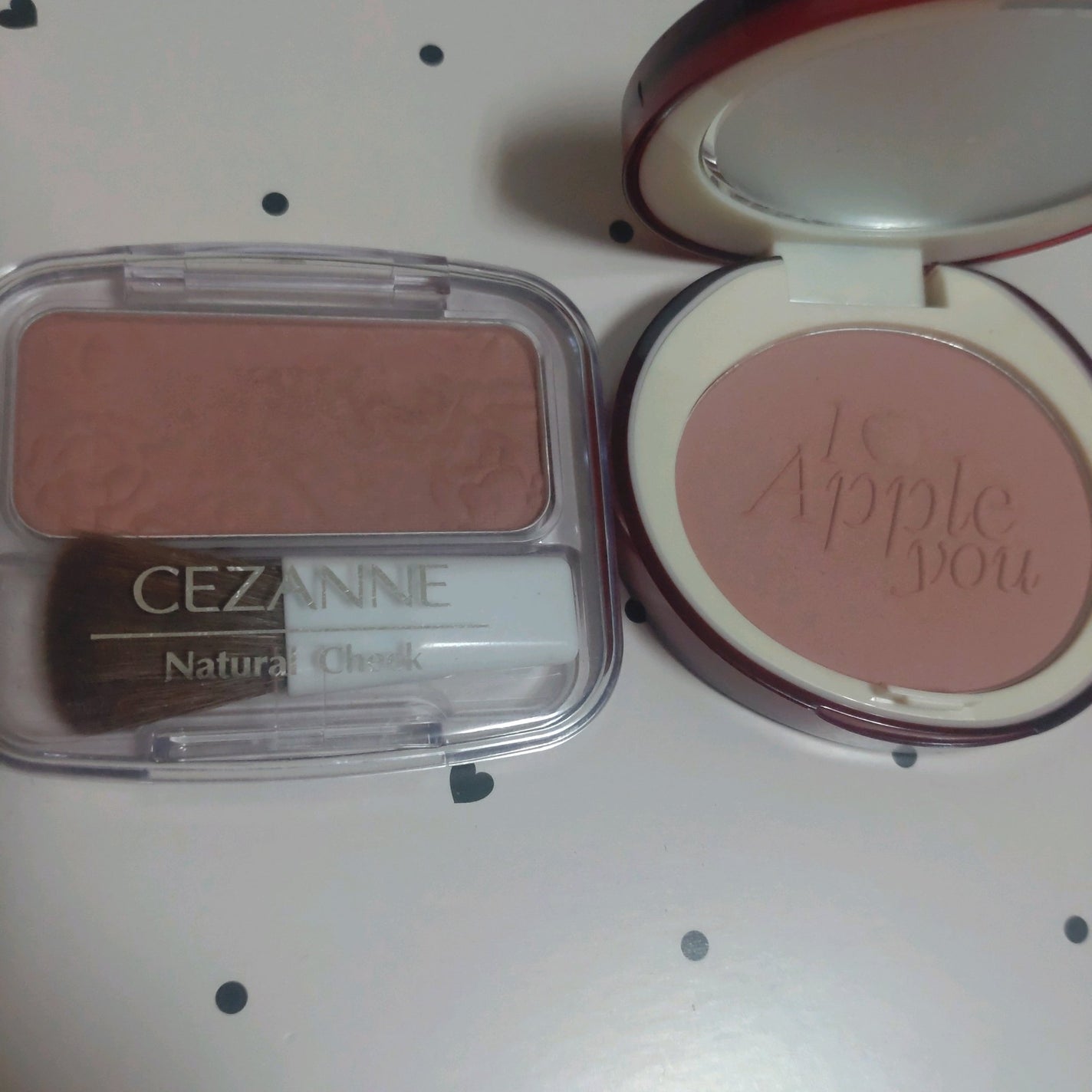 APPLE YOU ニュアンスグロウパウダー/Joocyee/パウダーチークを使ったクチコミ(4枚目)