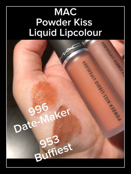 パウダー キス リキッド リップカラー/M・A・C/口紅を使ったクチコミ(4枚目)