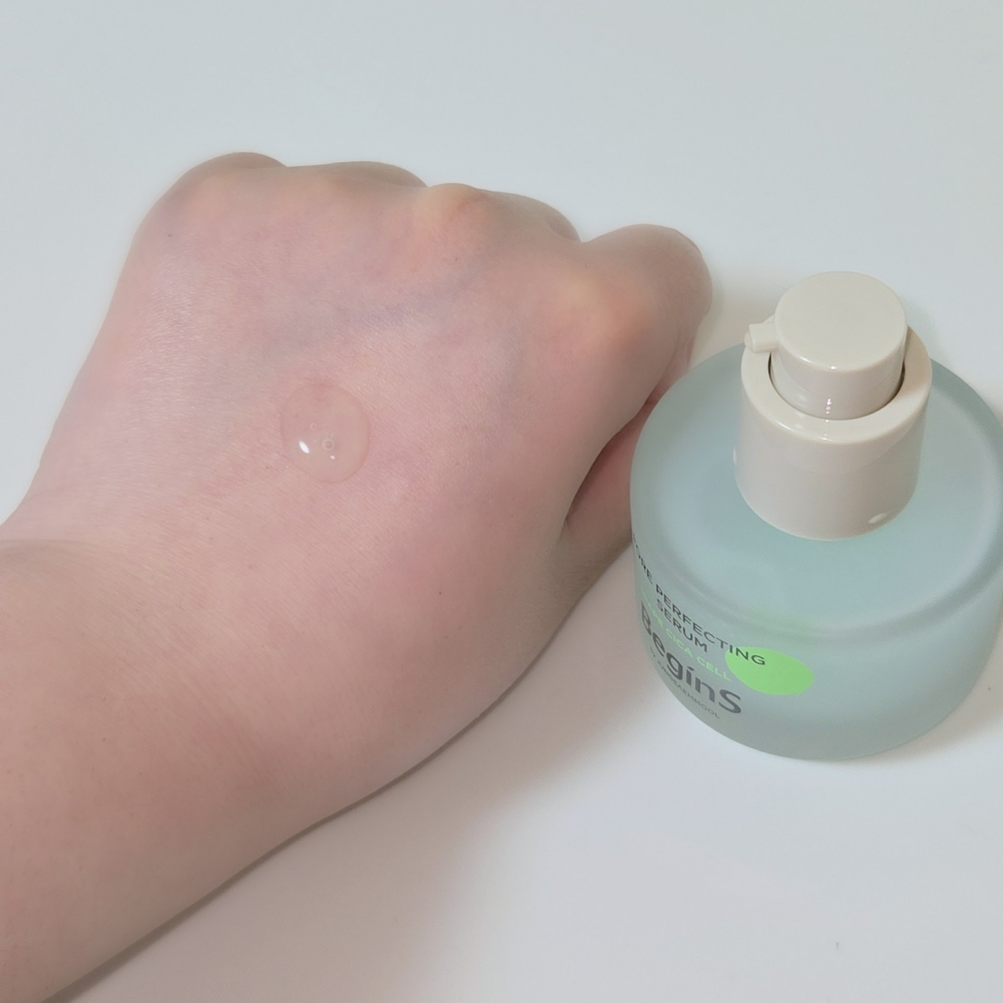 Pore Perfecting Serum/BeginS by JUNGSAEMMOOL/美容液を使ったクチコミ（3枚目）