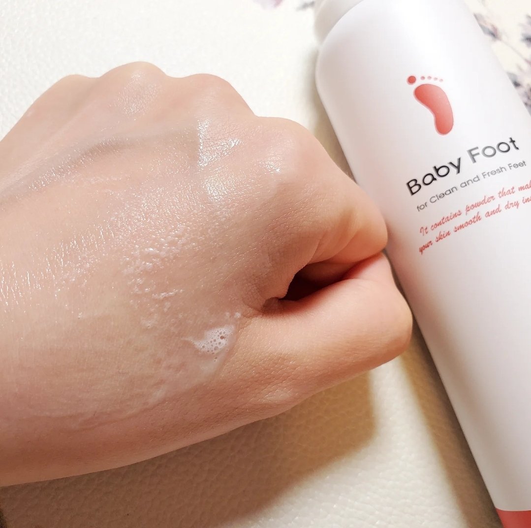 ベビーフット 炭酸泡フットドライシャンプー/ベビーフット/レッグ・フットケアを使ったクチコミ（3枚目）