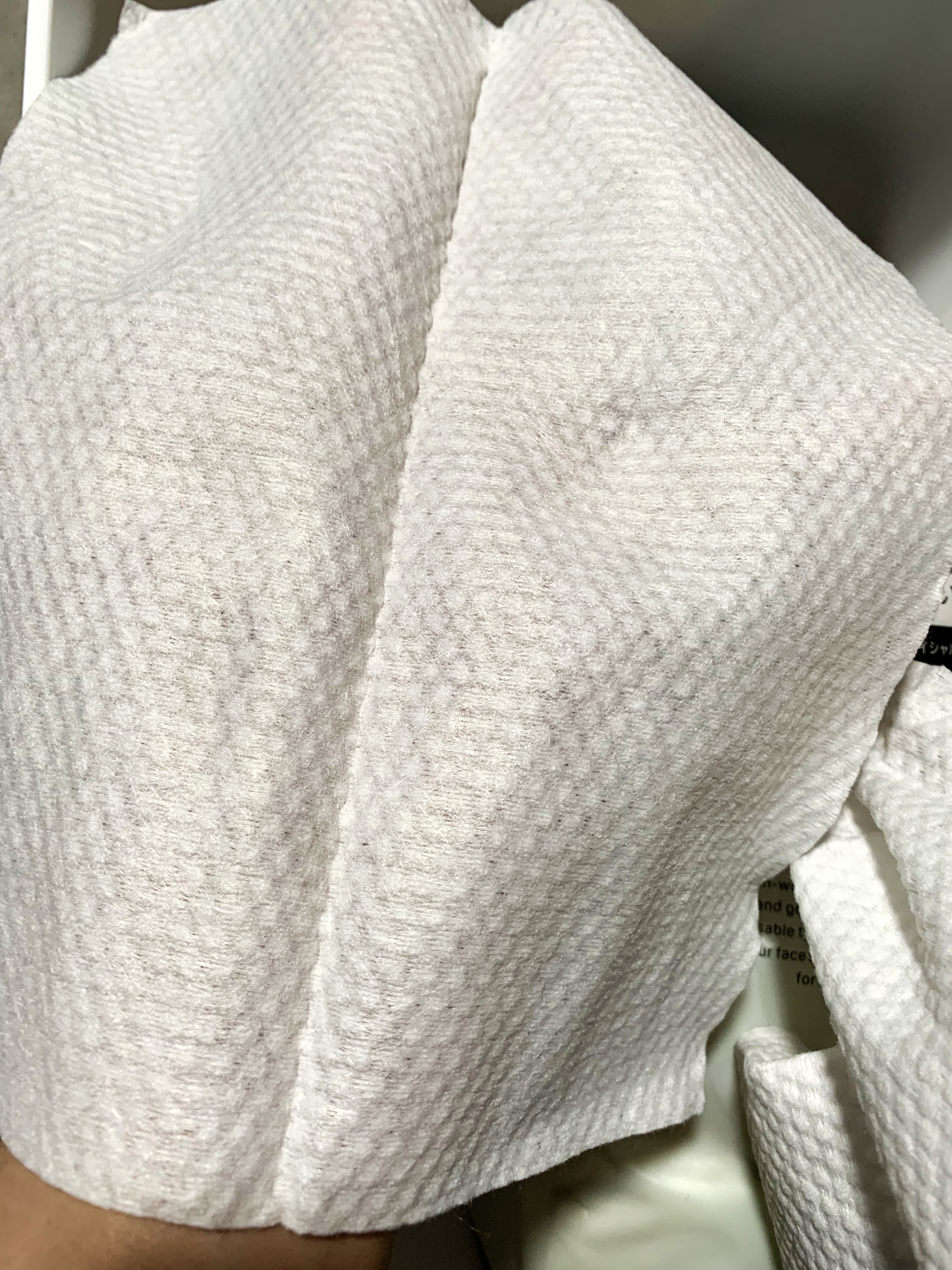 ポリュバリア フェイシャルタオル/matsukiyo/クレンジングタオルを使ったクチコミ（3枚目）