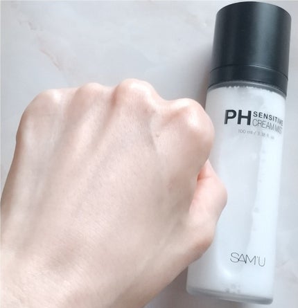 PHセンシティブクリームミスト/SAM'U/ミスト状化粧水を使ったクチコミ(4枚目)