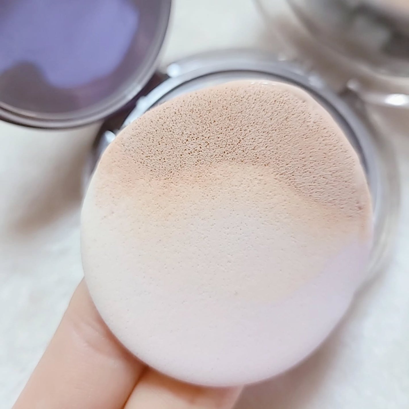 ブラーカバークッション/LUNA/クッションファンデーションを使ったクチコミ(5枚目)