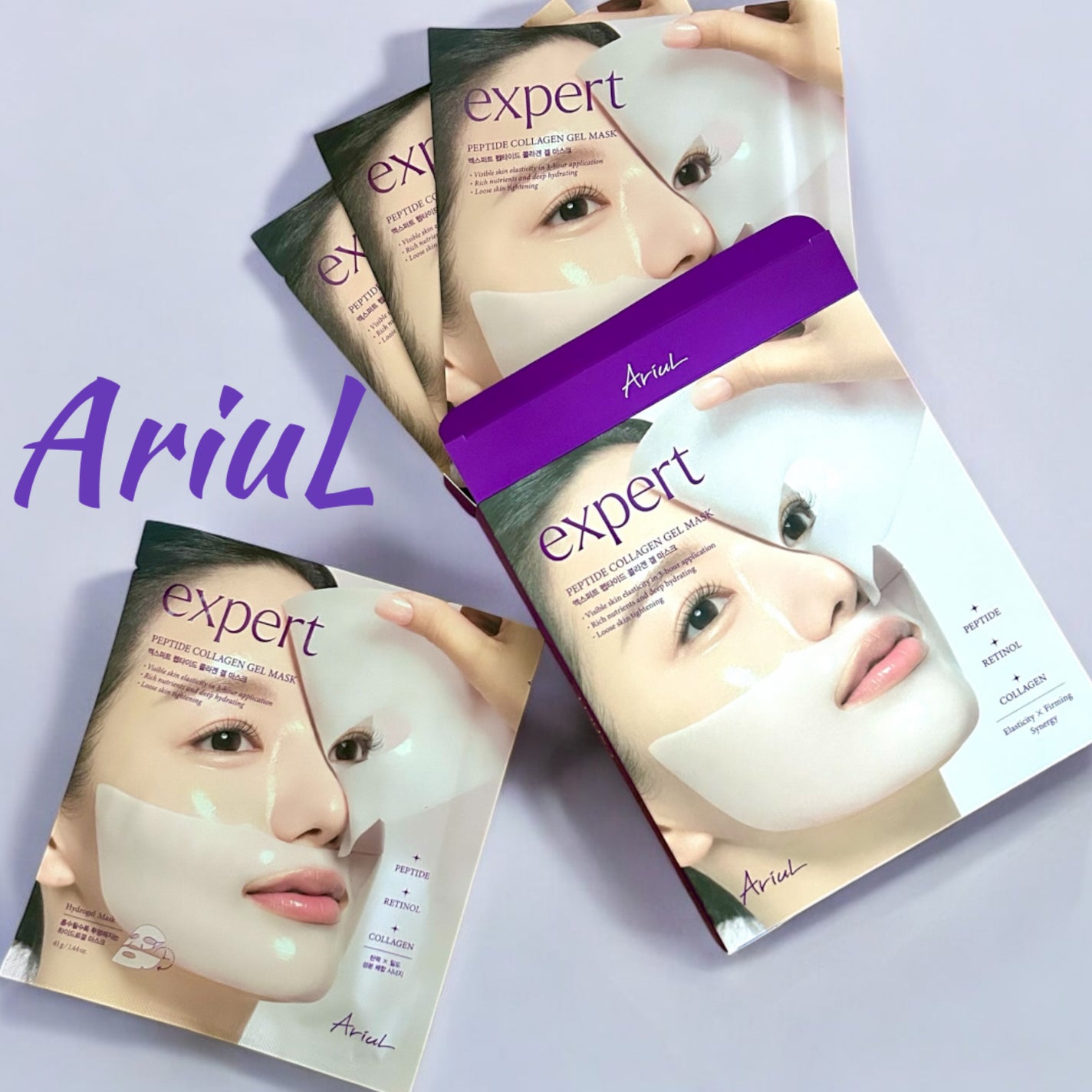 アリウル エキスパート ペプチドコラーゲンゲルマスク/Ariul/シートマスク・パックを使ったクチコミ(1枚目)