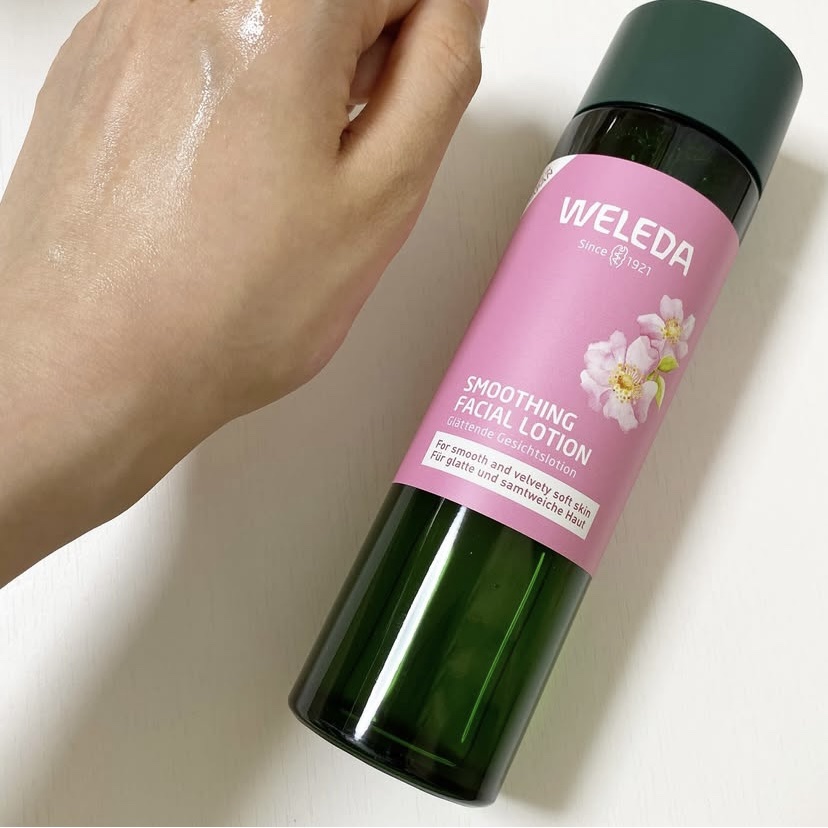 ワイルドローズ スムージングローション/WELEDA/化粧水を使ったクチコミ（3枚目）