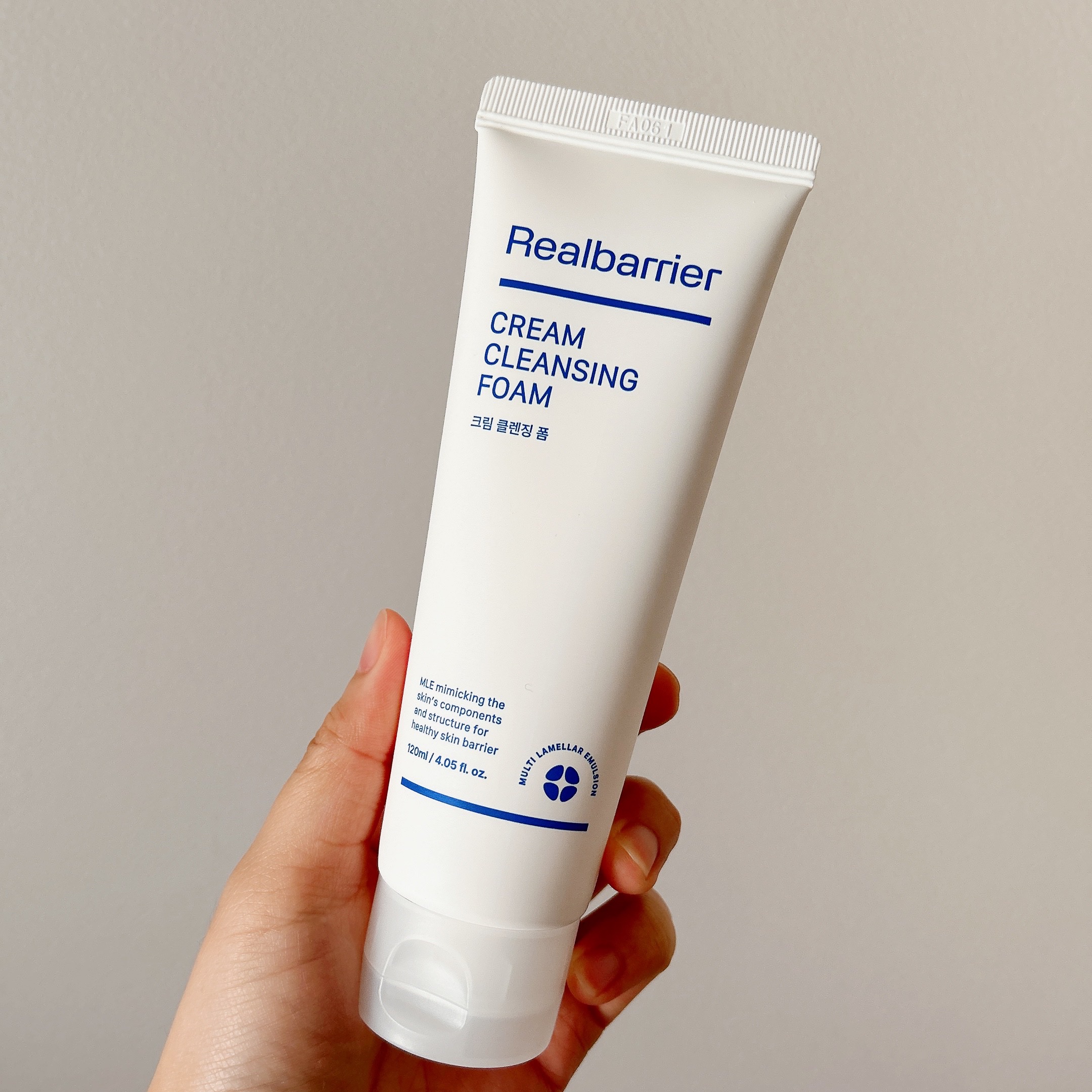 クリームクレンジングフォーム/Real Barrier/洗顔フォームを使ったクチコミ（1枚目）