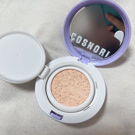 パンテノールバリアクッション/COSNORI/クッションファンデーションを使ったクチコミ(4枚目)