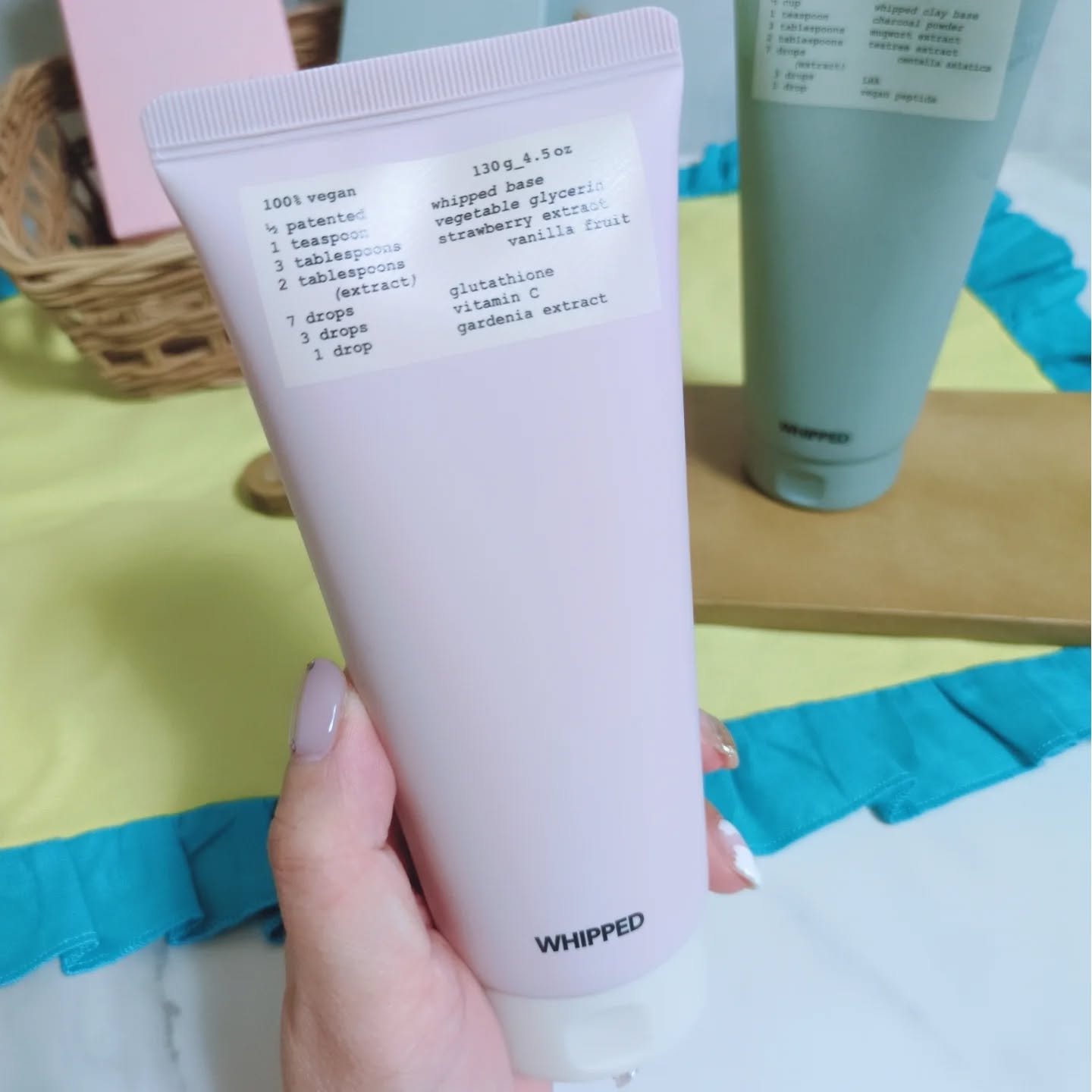 マグツリーヴィーガンパック クレンザーチューブ/WHIPPED/洗顔フォームを使ったクチコミ（2枚目）