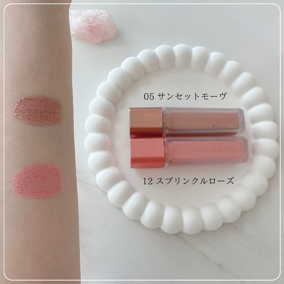 ウィンク アイ シマー ライト/Javin De Seoul/リキッドアイシャドウを使ったクチコミ（3枚目）