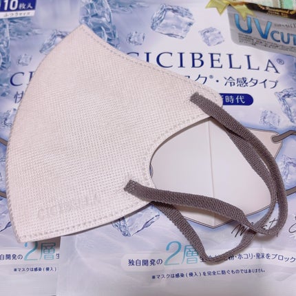 快息マスク/CICIBELLA/マスクを使ったクチコミ(2枚目)