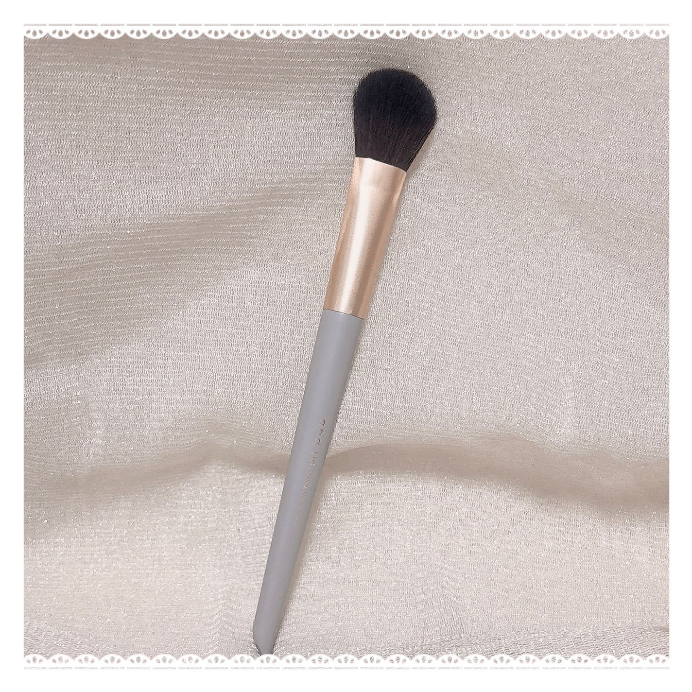 チークブラシ/and us/メイクブラシを使ったクチコミ(3枚目)