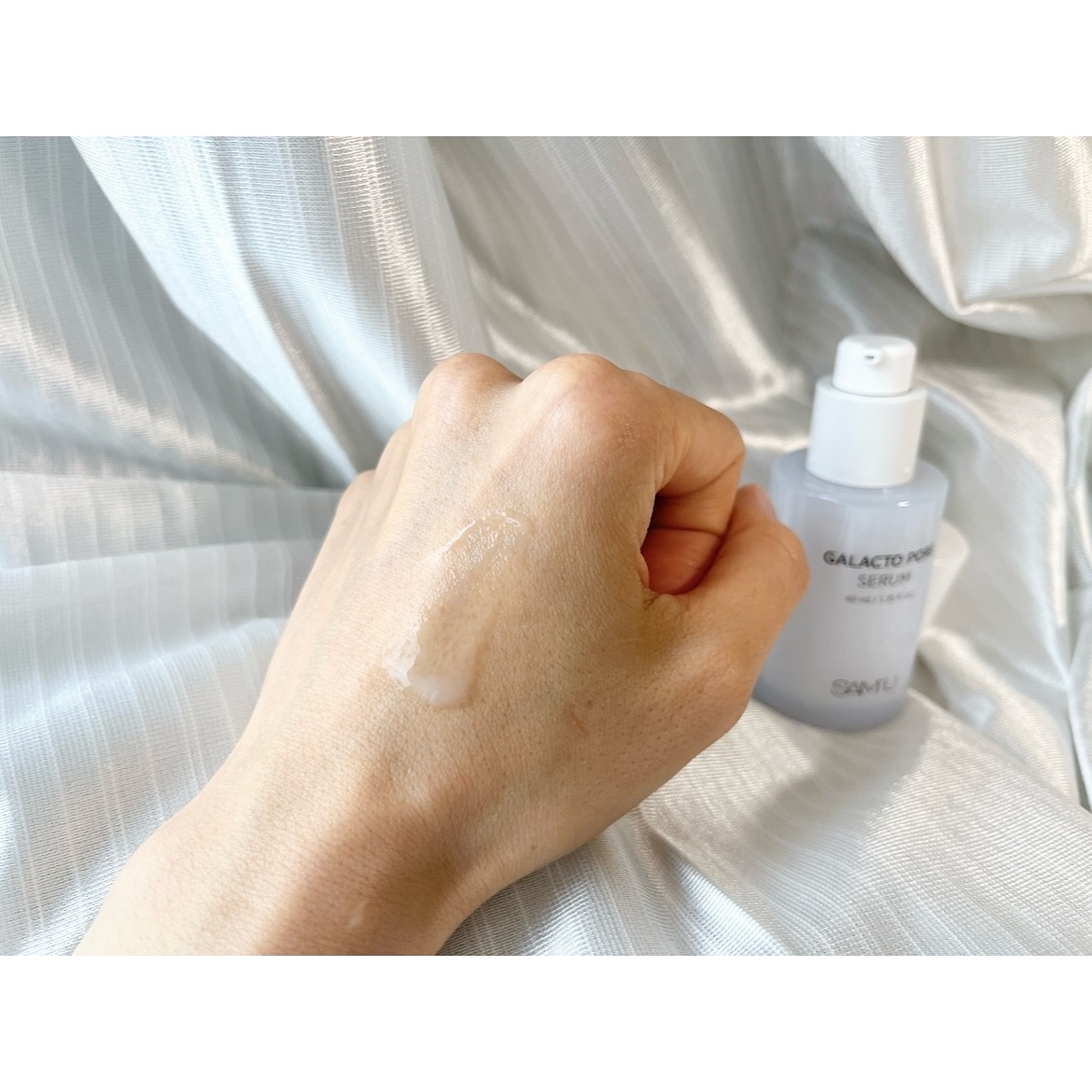 サミュ ガラクトポア セラム/SAM'U/美容液を使ったクチコミ（3枚目）