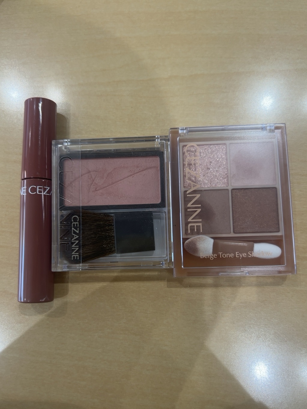 チークブラッシュ/CEZANNE/パウダーチークを使ったクチコミ（1枚目）