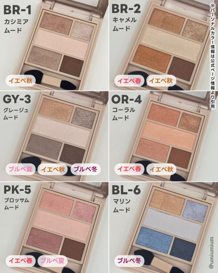 ダブル ムード アイズ/Visée/アイシャドウパレットを使ったクチコミ(5枚目)