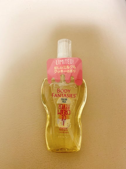 ボディファンタジー ボディスプレー イタリアンミルクのクチコミ「ボディファンタジー ボディスプレー イタリアンミルク🍼
ボディファンタジーがドンキで300円.....」(1枚目)