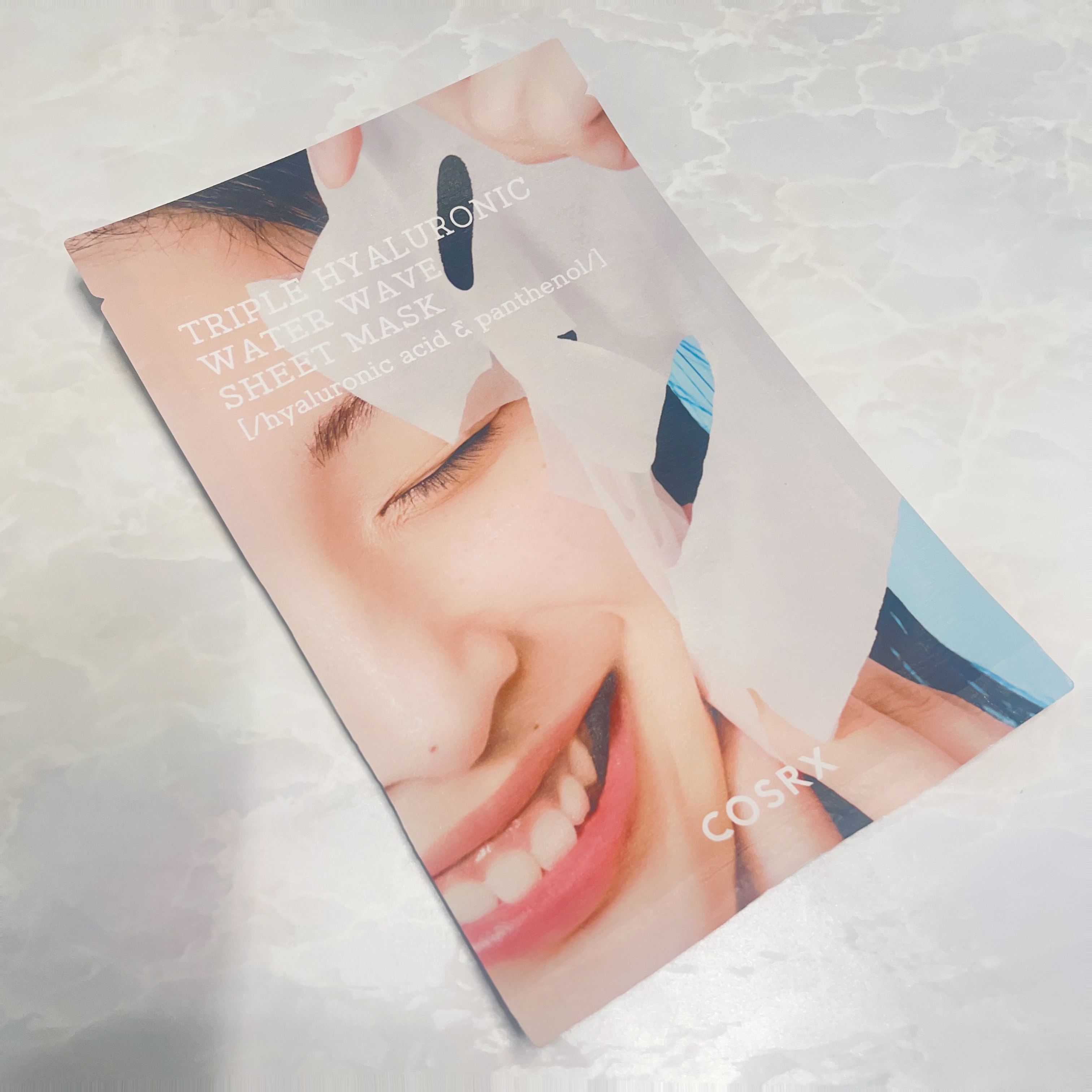 トリプルハイアルロニックウォーターウェーブシートマスク /COSRX/シートマスク・パックを使ったクチコミ（3枚目）