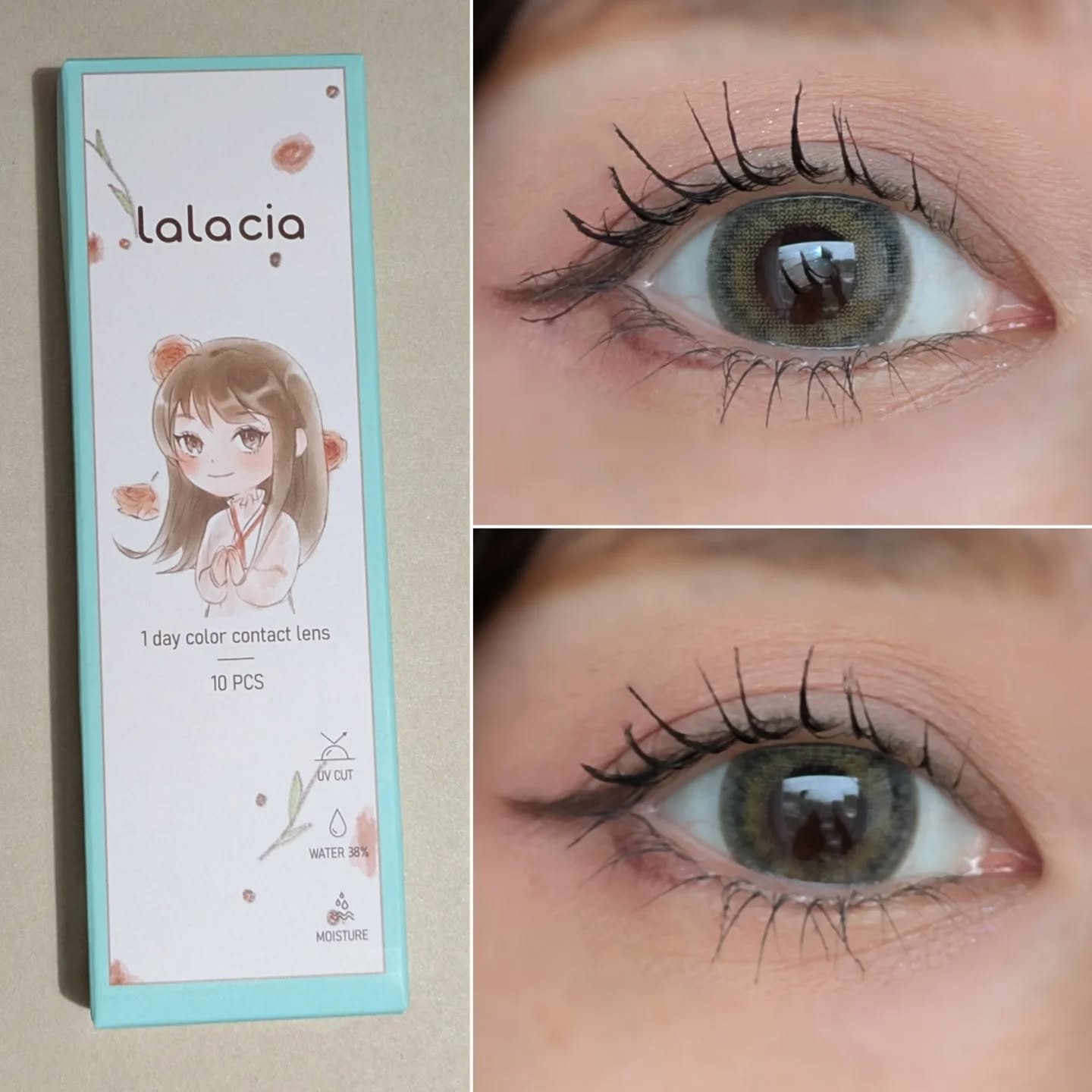 lalacia ララシア カラコンワンデー/LaLaCia/ワンデー（１DAY）カラコンを使ったクチコミ（1枚目）