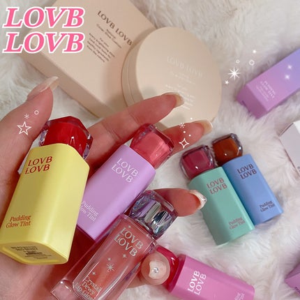 Pudding Glow Tint/LOVBLOVB/口紅を使ったクチコミ(1枚目)