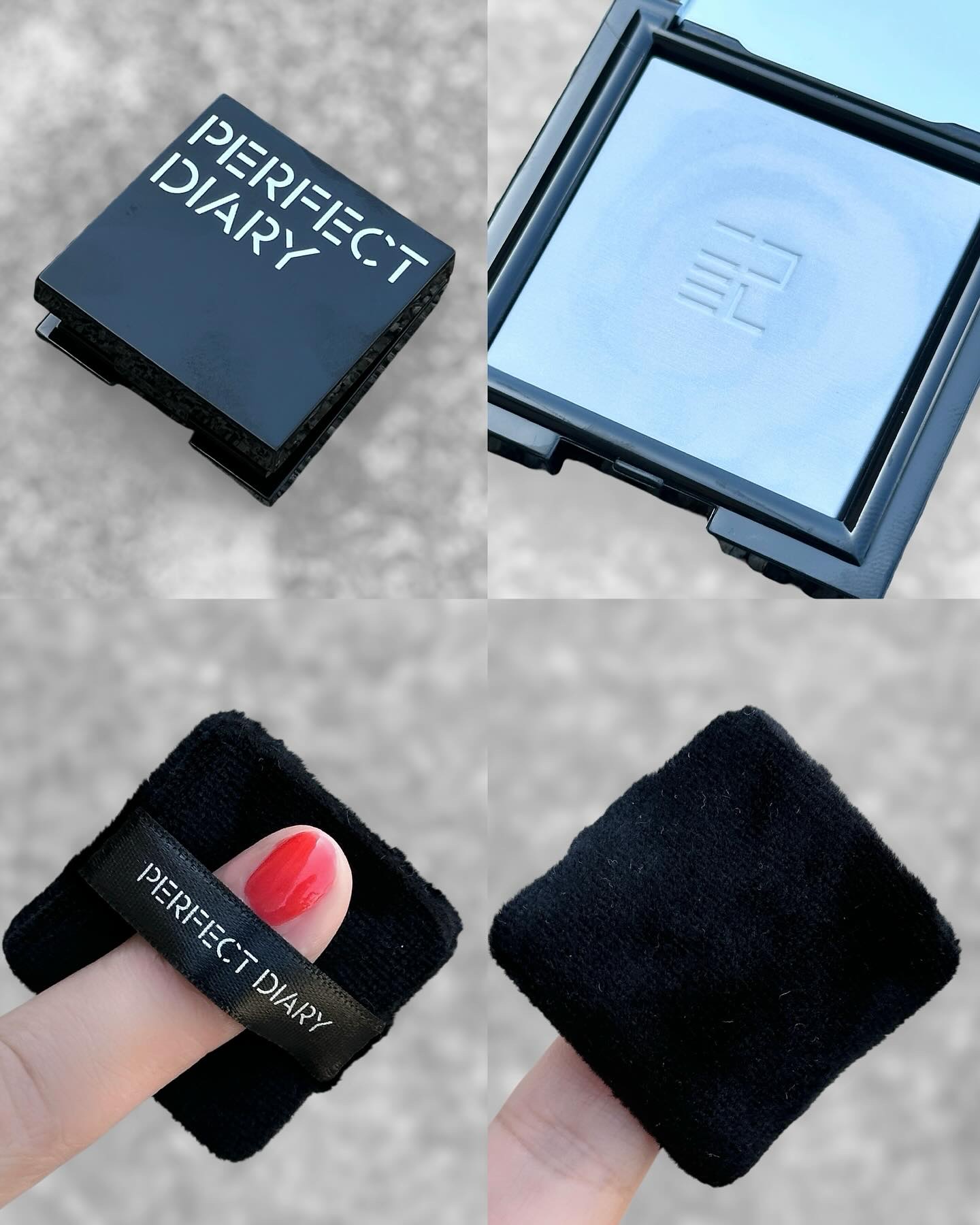 トランスルーシェント ブルーリング セッティング パウダー/PERFECT DIARY/プレストパウダーを使ったクチコミ（2枚目）