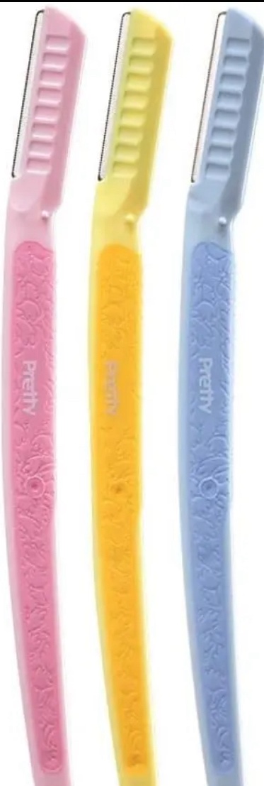 プリティー 敏感肌用フェイスL 3本入/貝印/シェーバーを使ったクチコミ（1枚目）