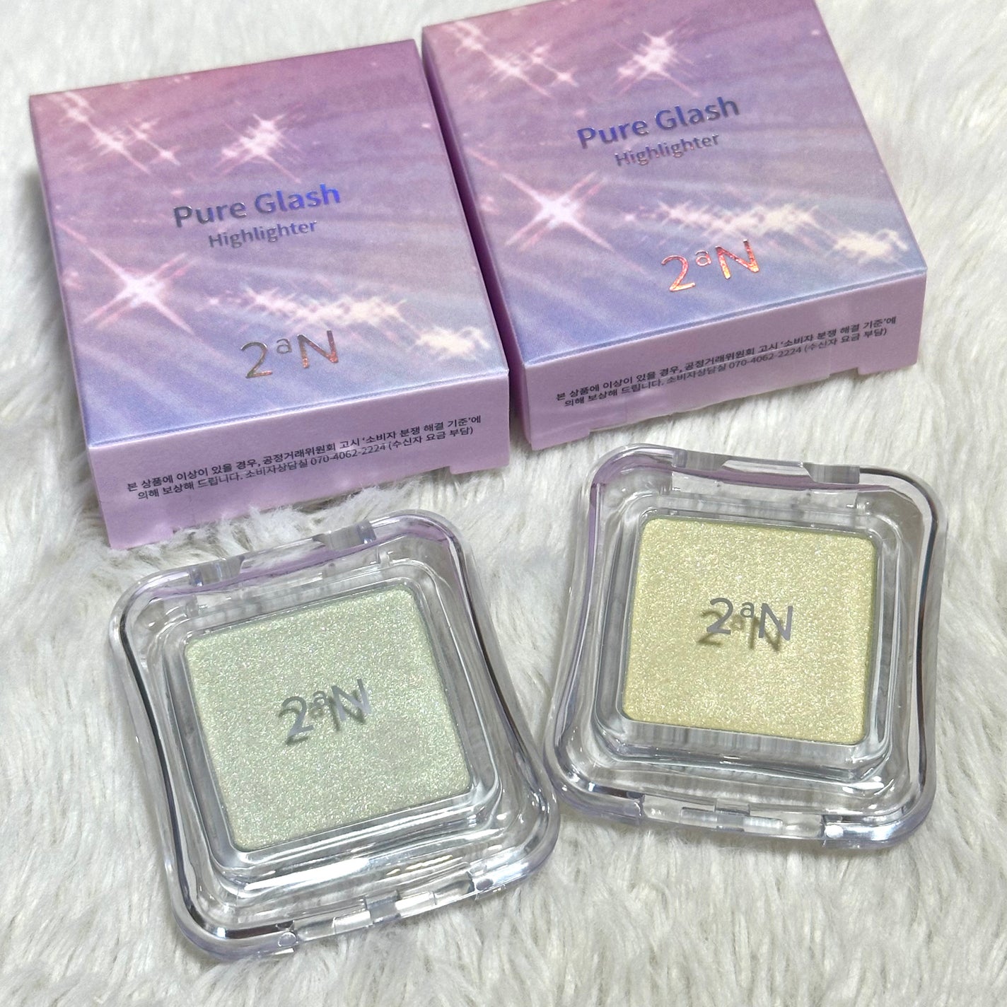 ピュアグラッシュ ハイライター/2aN/パウダーハイライトを使ったクチコミ(1枚目)