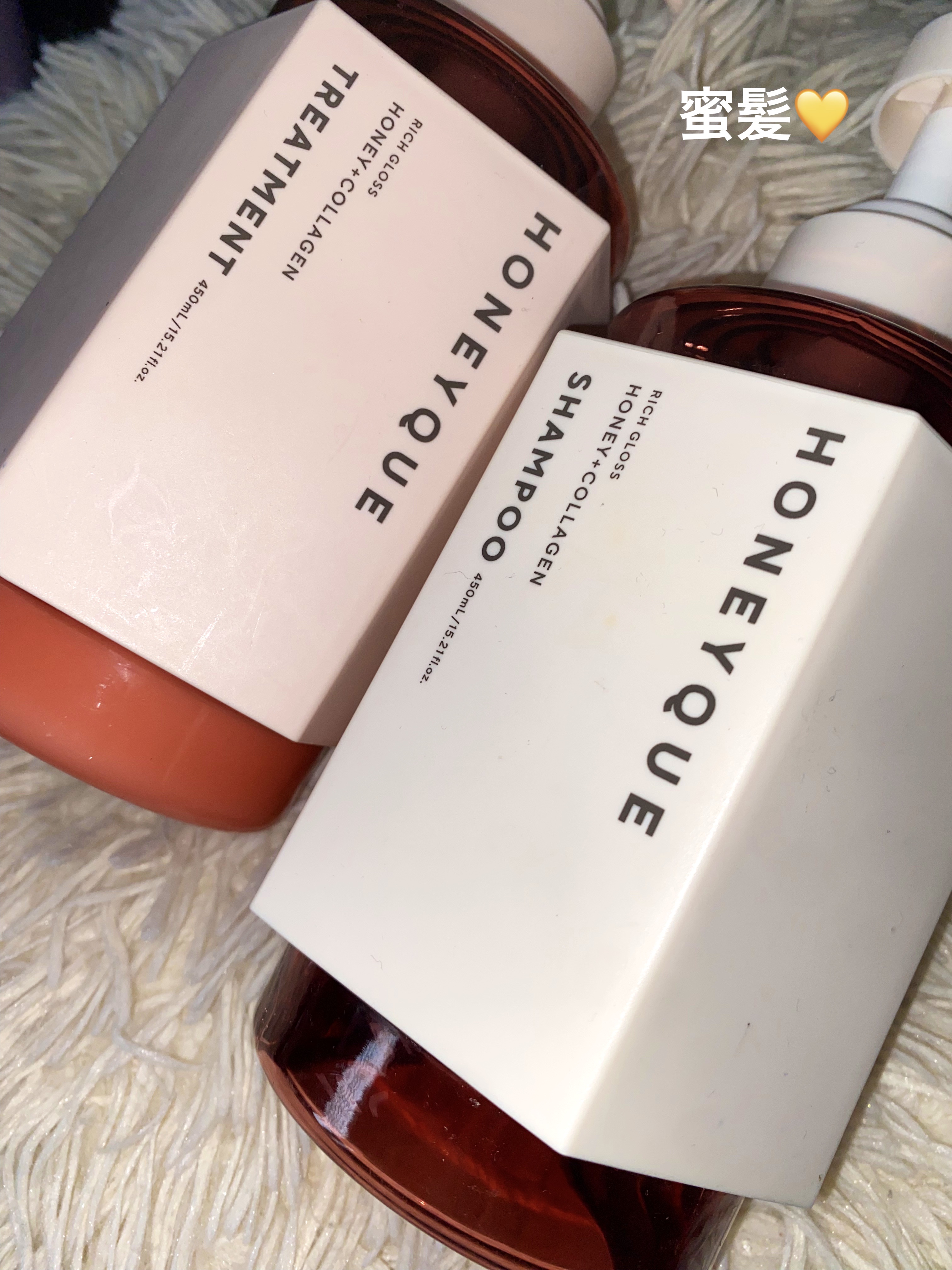 リッチグロス シャンプー シャイニー／ヘアトリートメント シャイニー/ハニーク/市販シャンプーを使ったクチコミ（1枚目）