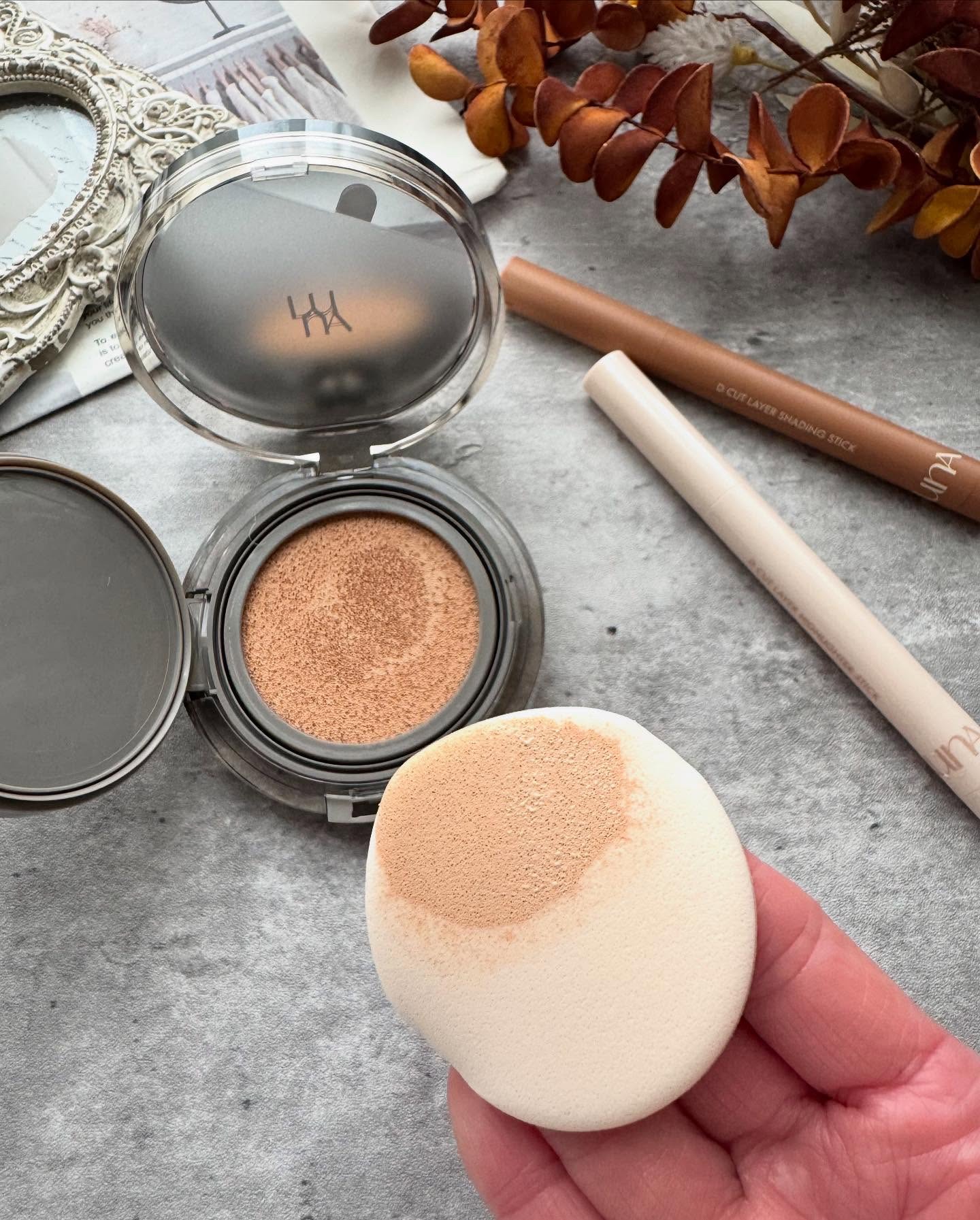 ブラーカバークッション/LUNA/クッションファンデーションを使ったクチコミ（3枚目）