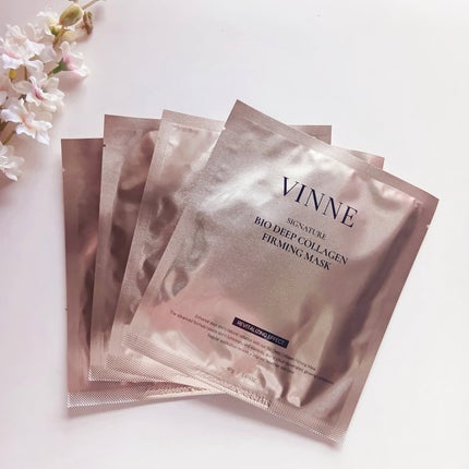 シグニチャーバイオディープコラーゲンファーミングマスク/VINNE /シートマスク・パックを使ったクチコミ(2枚目)