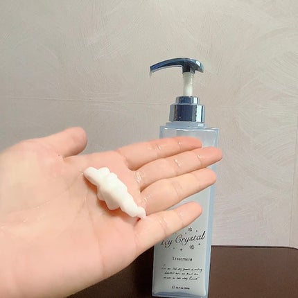 プルント ディープリペア ペアセット アイシークリスタル/Purunt./シャンプー・コンディショナーを使ったクチコミ(4枚目)