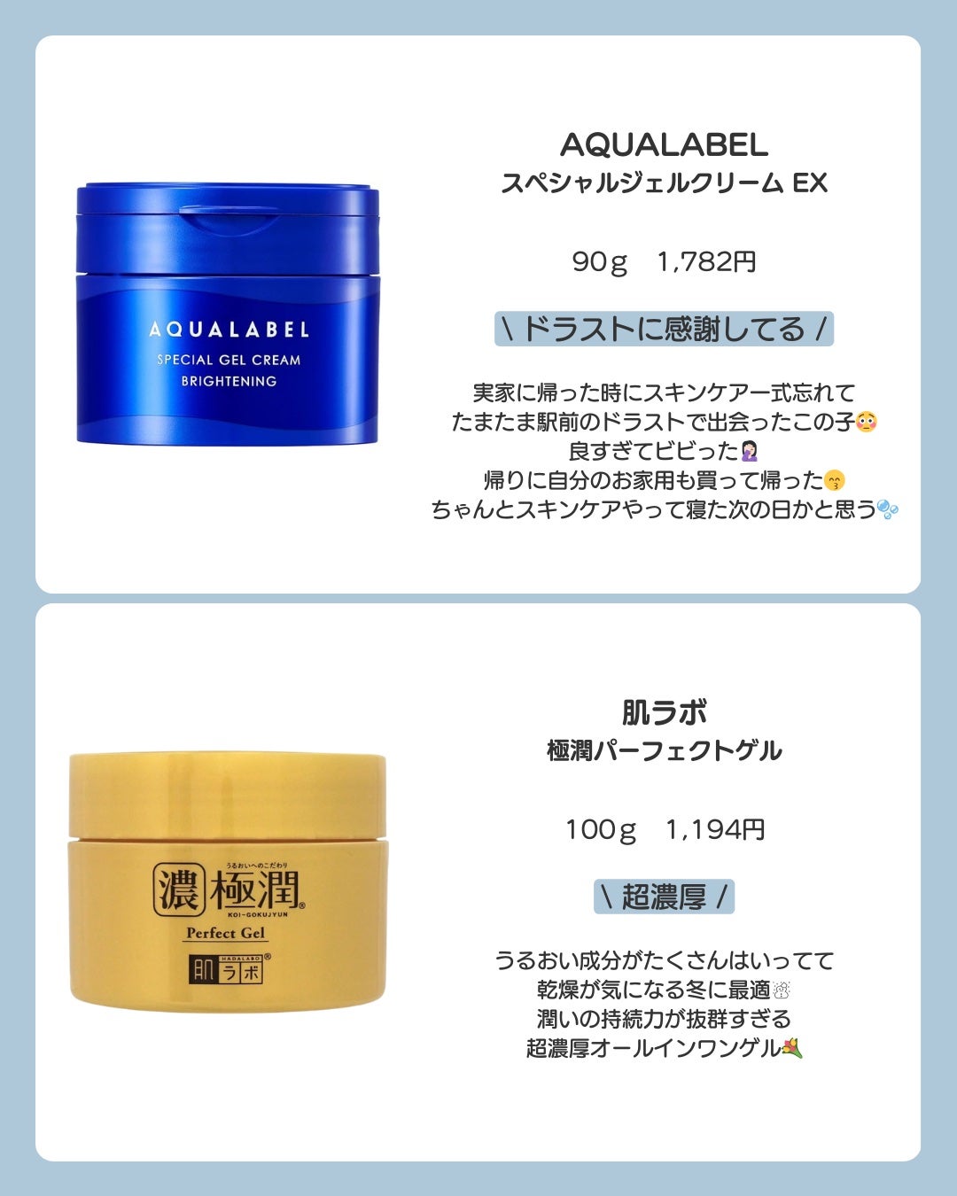 ハトムギ保湿ジェル(ナチュリエ スキンコンディショニングジェル)/ナチュリエ/美容液を使ったクチコミ(2枚目)