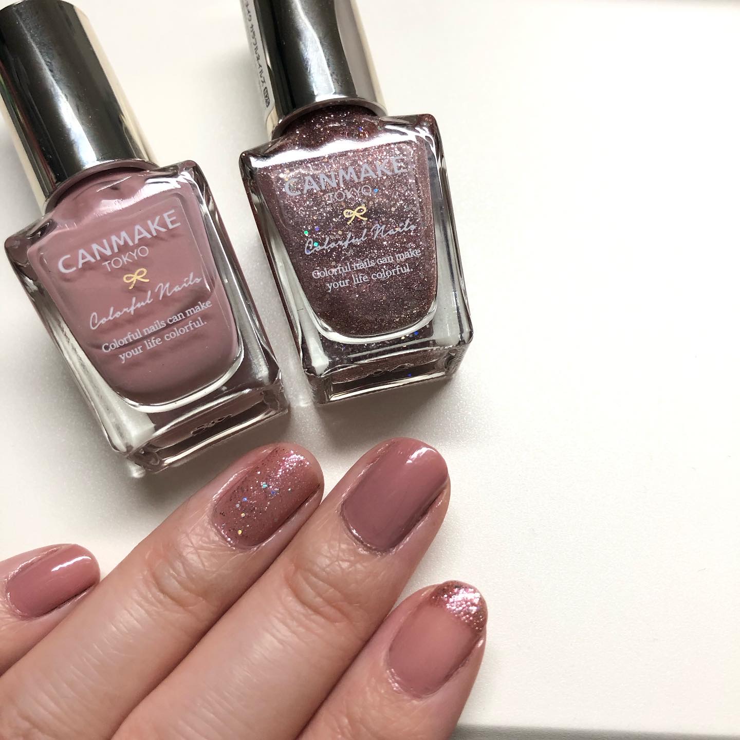 カラフルネイルズ/キャンメイク/マニキュアを使ったクチコミ（1枚目）