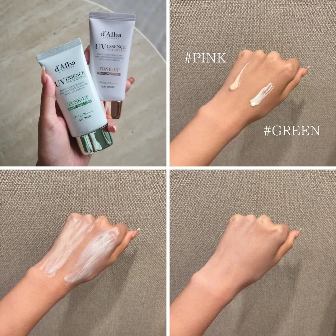 ウォータフルトーンアップサンクリーム/ダルバ/日焼け止めクリームを使ったクチコミ(2枚目)