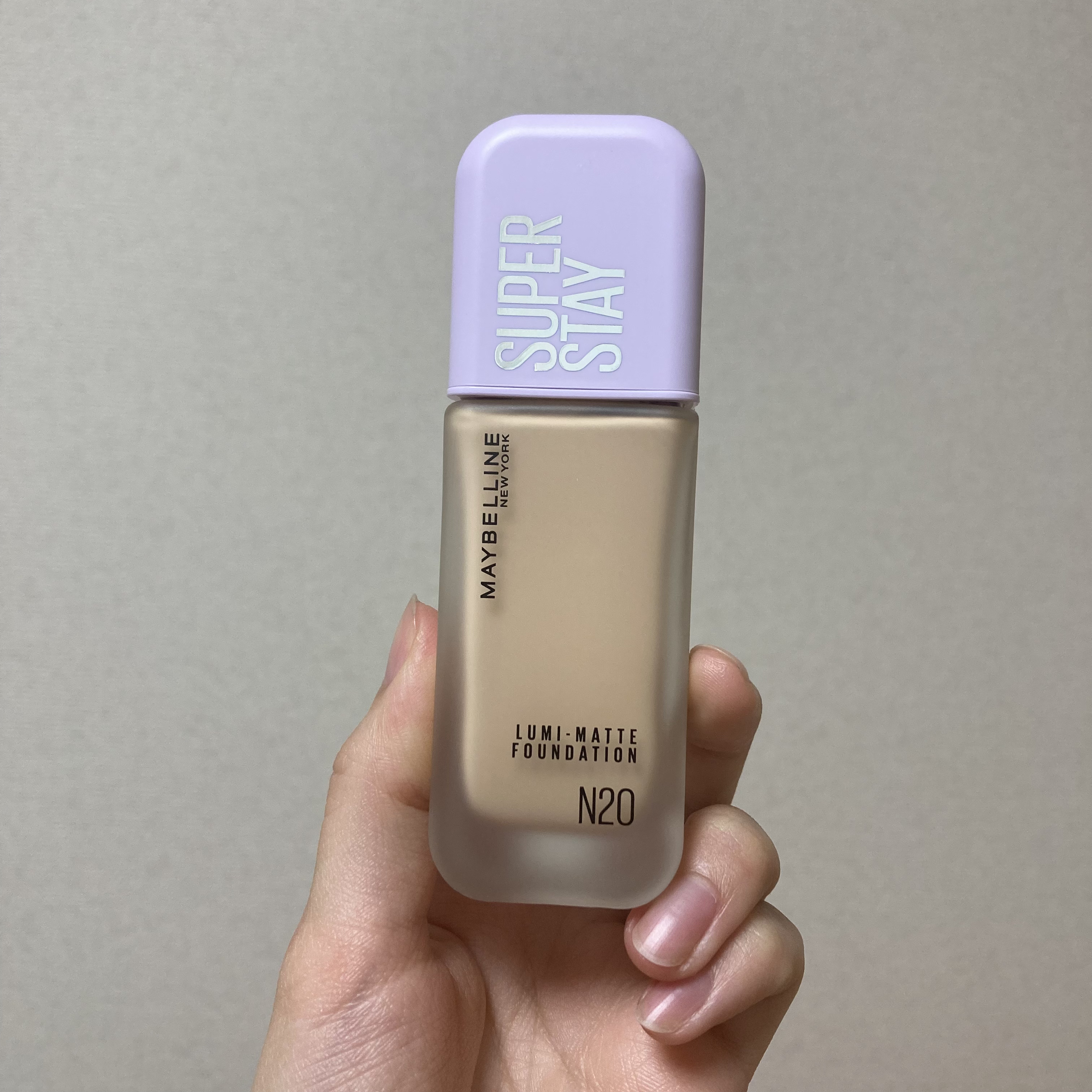 SPステイ ルミマット リキッド ファンデーション/MAYBELLINE NEW YORK/リキッドファンデーションを使ったクチコミ（1枚目）