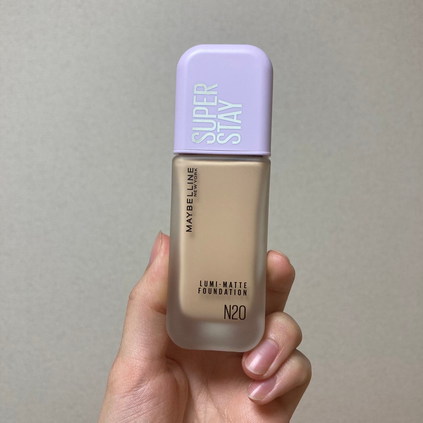 SPステイ ルミマット リキッド ファンデーション/MAYBELLINE NEW YORK/リキッドファンデーションを使ったクチコミ(1枚目)