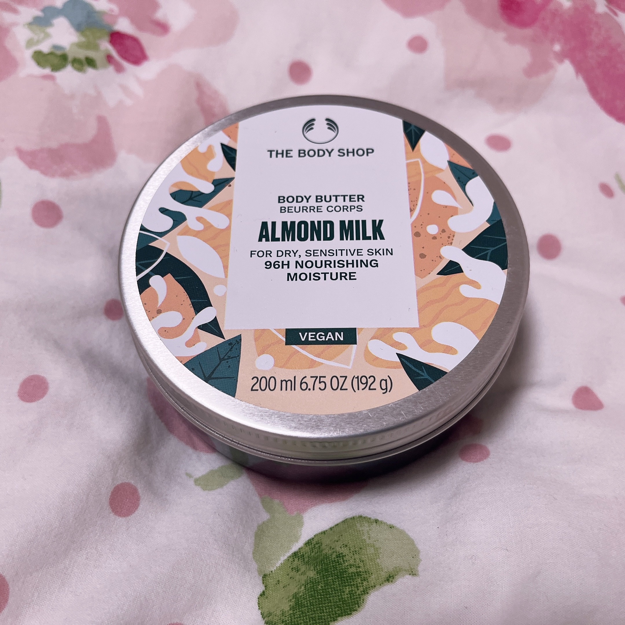 ボディバター アーモンドミルク/THE BODY SHOP/ボディクリームを使ったクチコミ（2枚目）