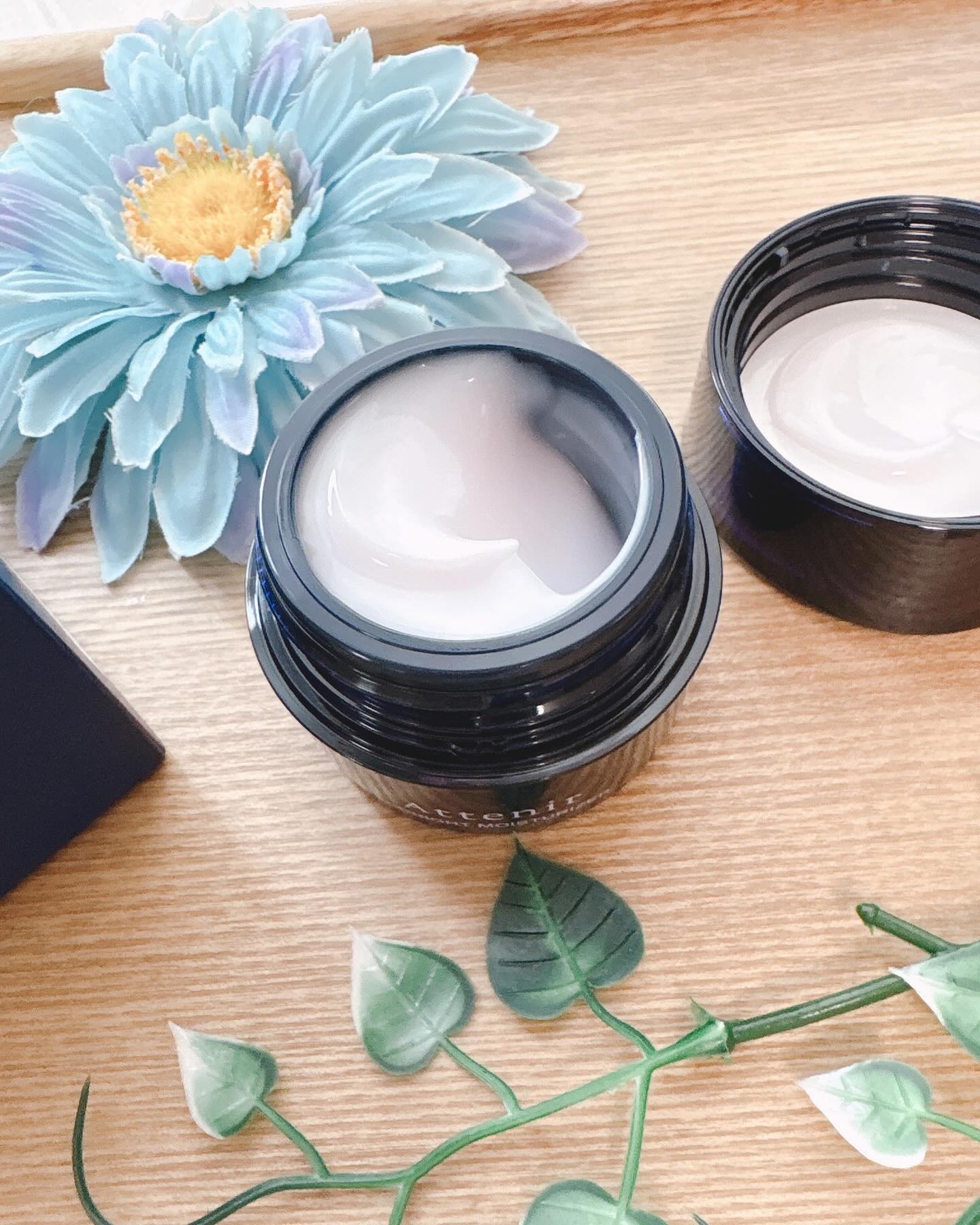 アテニア ミッドナイトモイスチャライザー/アテニア/フェイスクリームを使ったクチコミ（2枚目）