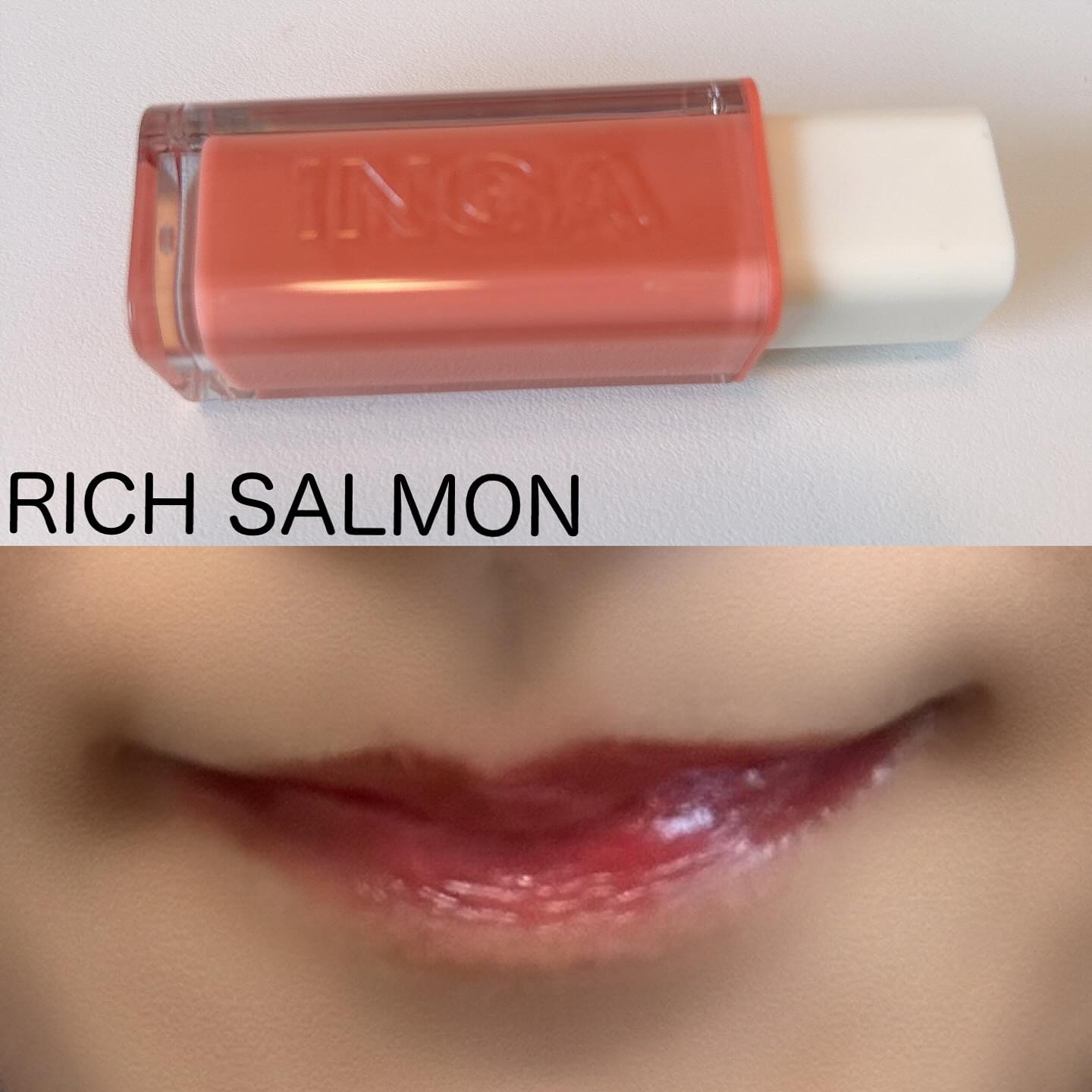 ウォーターグローリップティント/INGA/リップティントを使ったクチコミ（3枚目）