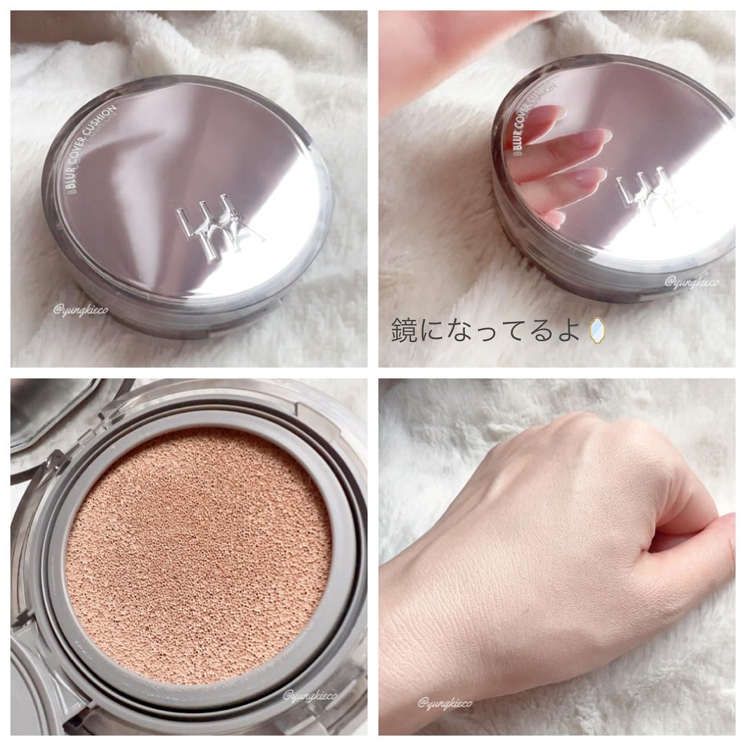 ブラーカバークッション/LUNA/クッションファンデーションを使ったクチコミ（2枚目）