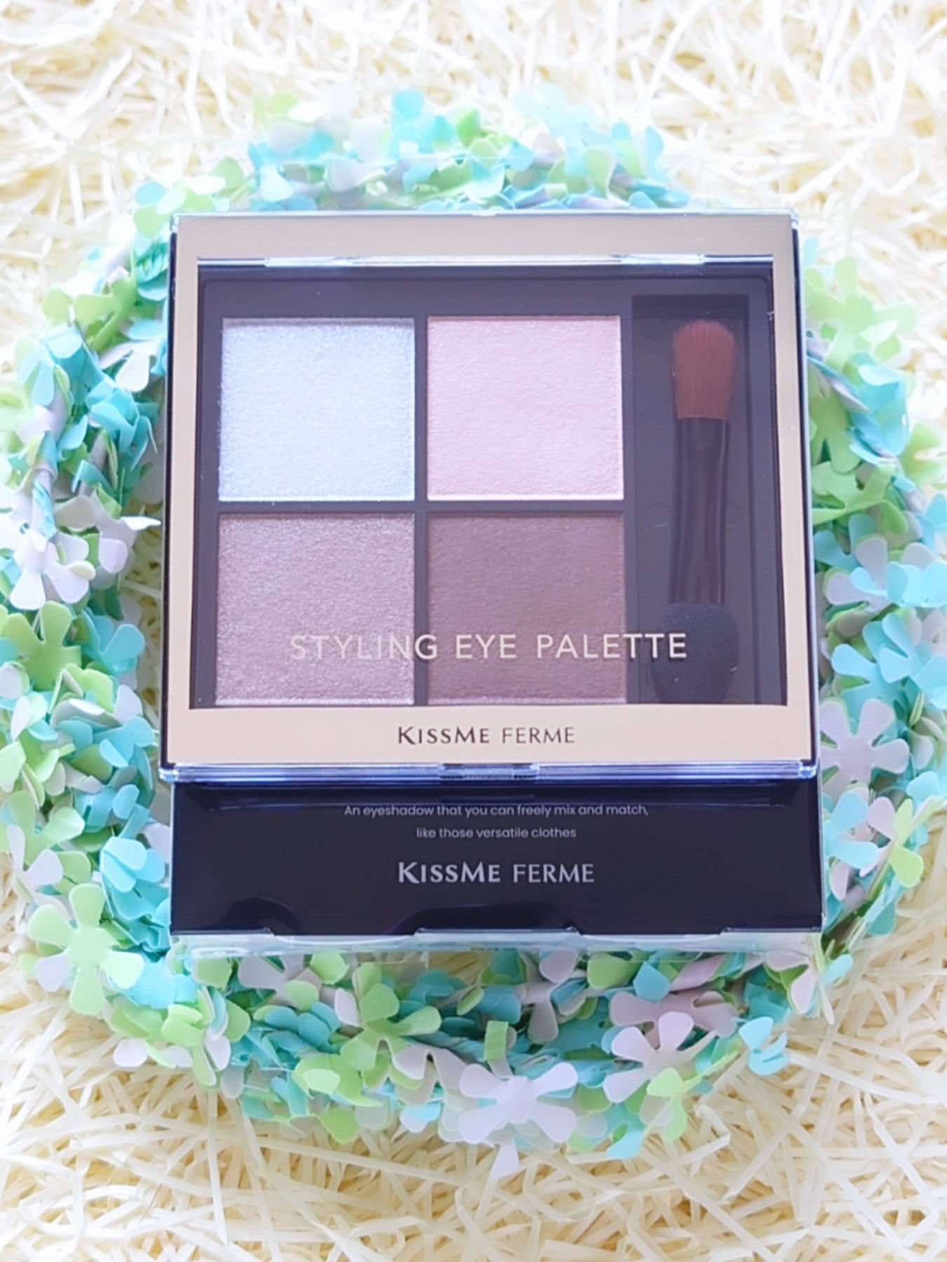 キスミー　フェルム　スタイリングアイパレット/キスミー フェルム/アイシャドウパレットを使ったクチコミ（1枚目）
