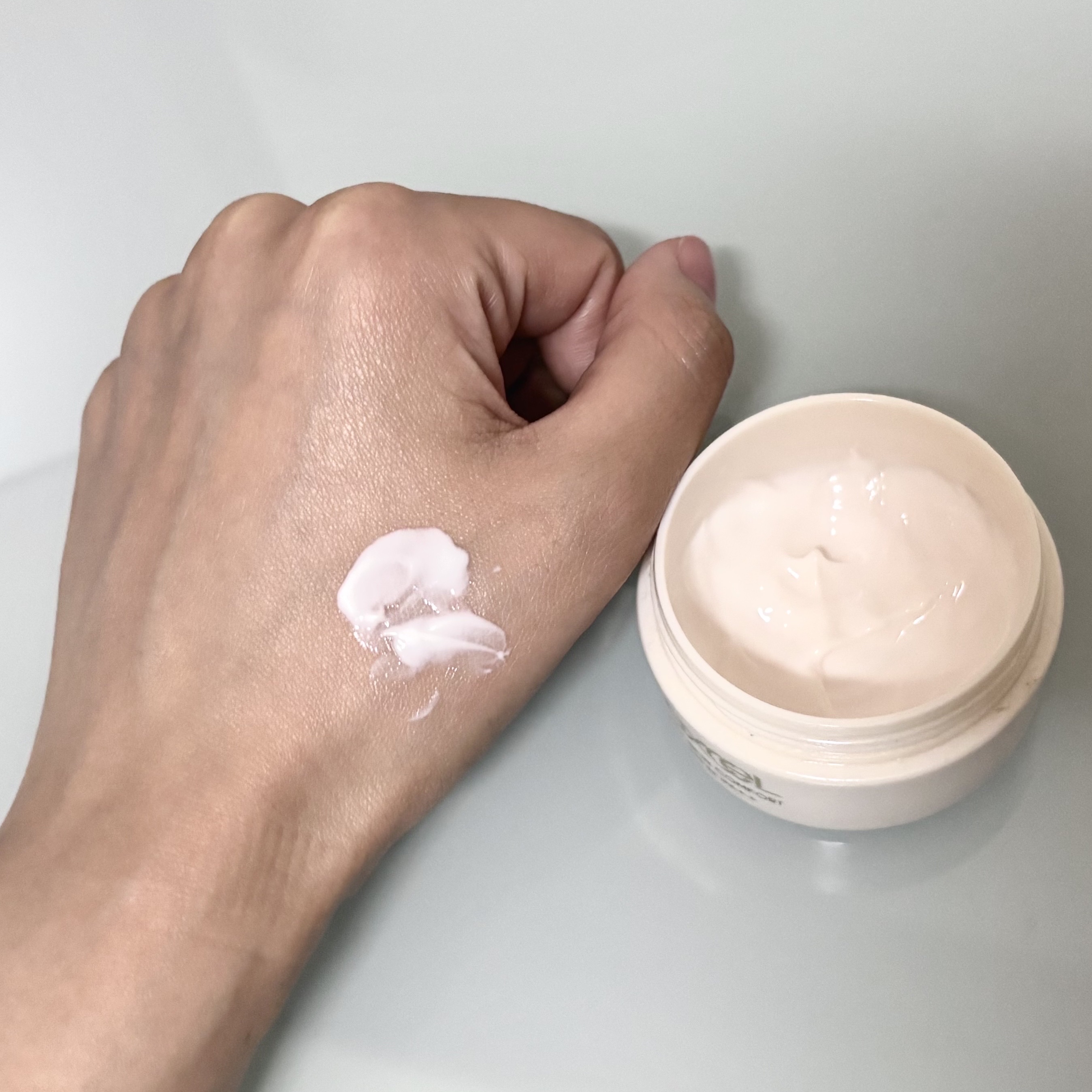 デイスキンコンフォート/excel/フェイスクリームを使ったクチコミ（2枚目）