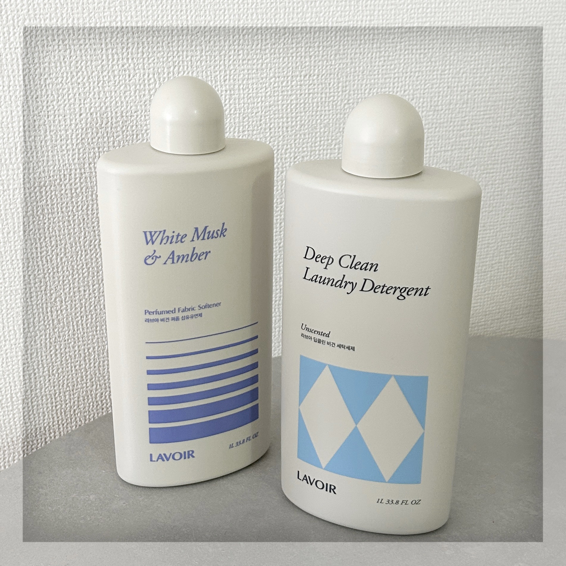 パフュームヴィーガン柔軟剤 ホワイトムスク＆アンバー/LAVOIR/柔軟剤を使ったクチコミ（1枚目）