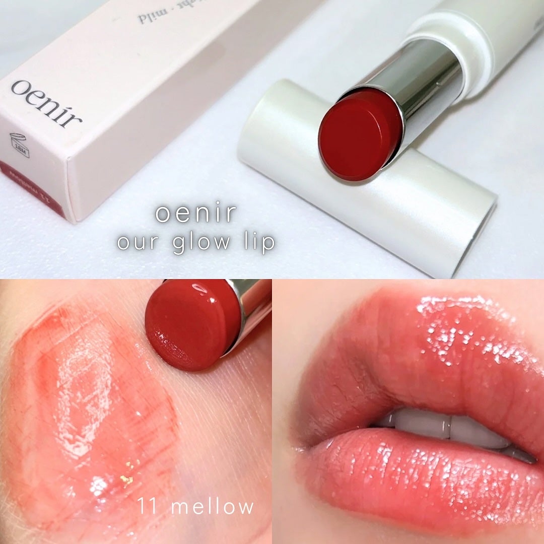 アワーグロウリップ/oenir/口紅を使ったクチコミ(2枚目)