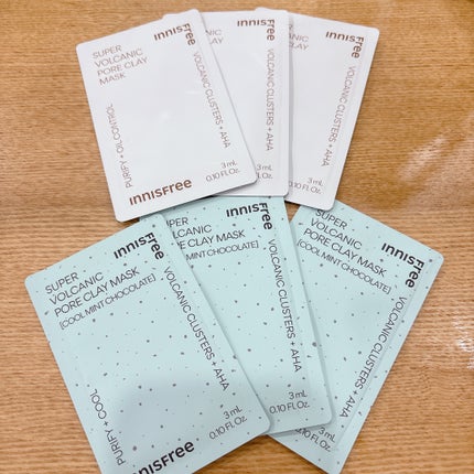 スーパーヴォルカニック ポア クレイマスク クールミントチョコレート/innisfree/洗い流すパック・マスクを使ったクチコミ(2枚目)