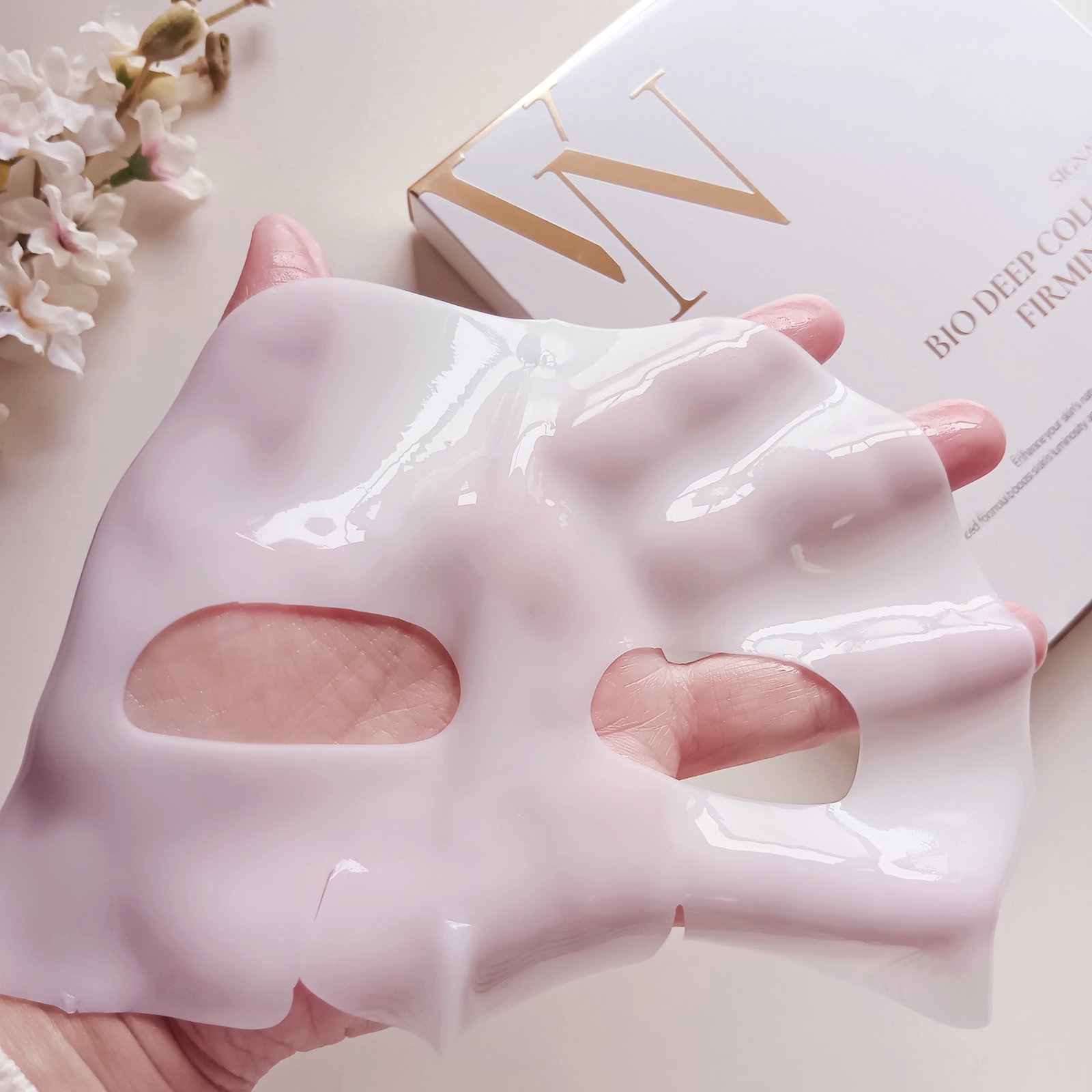 シグニチャーバイオディープコラーゲンファーミングマスク/VINNE /シートマスク・パックを使ったクチコミ（3枚目）