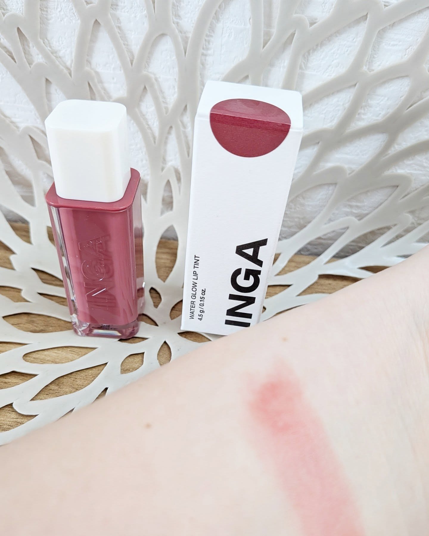 ウォーターグローリップティント/INGA/リップティントを使ったクチコミ（3枚目）
