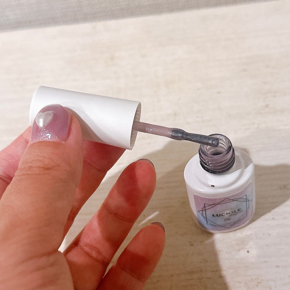 ルシオルマグネット/ネイル工房/ジェルネイルを使ったクチコミ(5枚目)